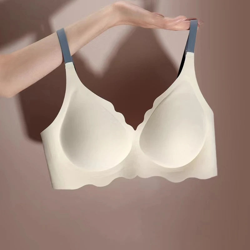 Women’s Seamless Bra – Adjustable Back Wireless Support