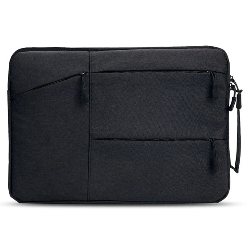 Portable Laptop Sleeve Bag – Canvas Zipper Case for 11–15.6 Inch