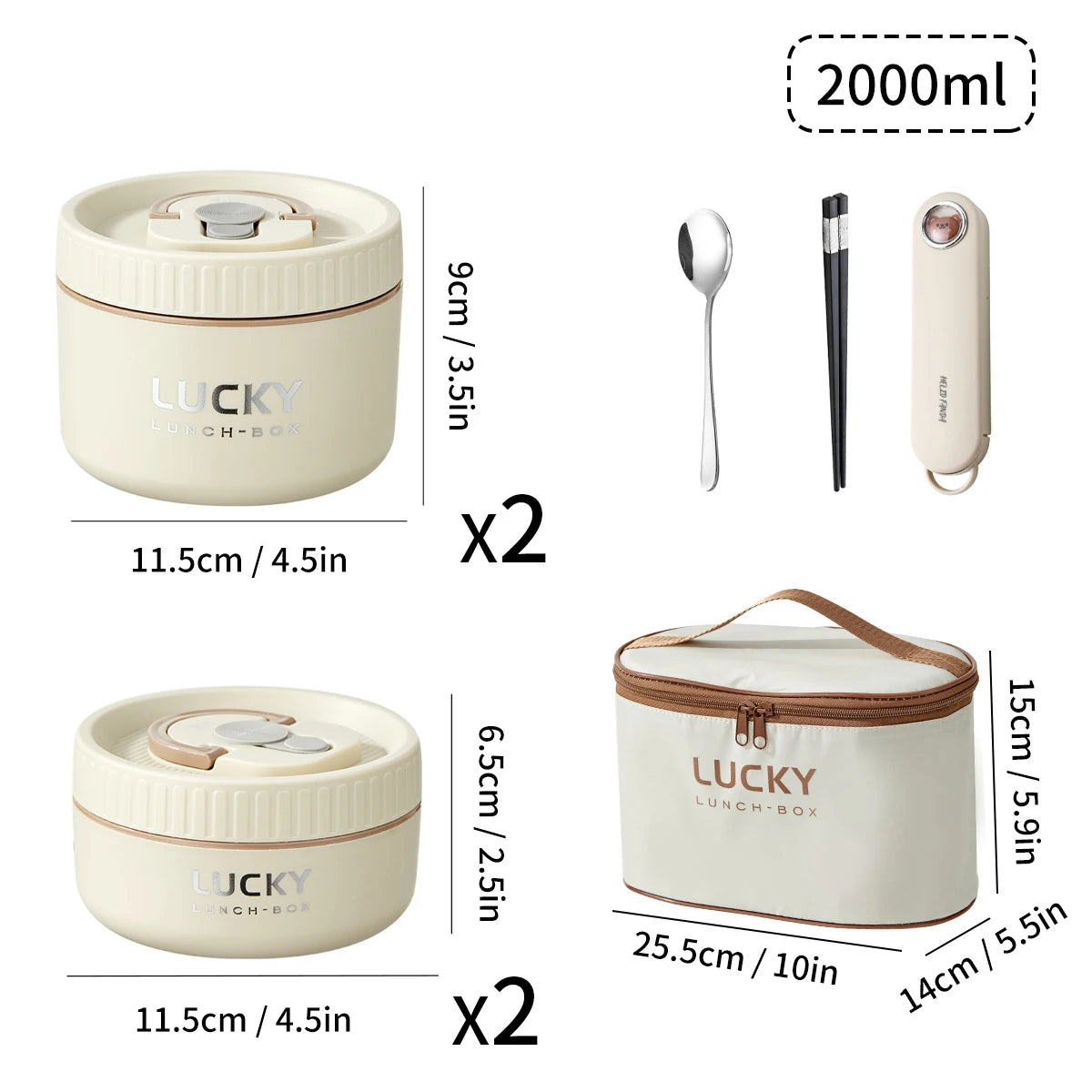 Insulated Stainless Steel Lunch Box