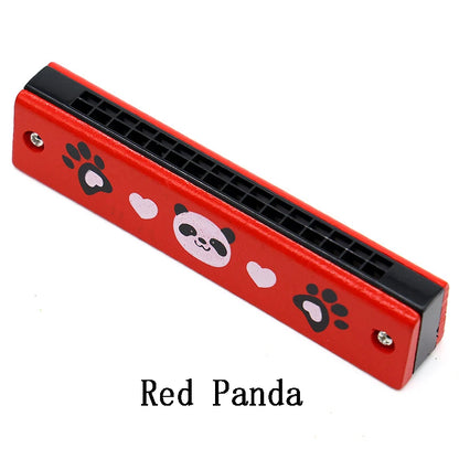 Kids Wooden Harmonica