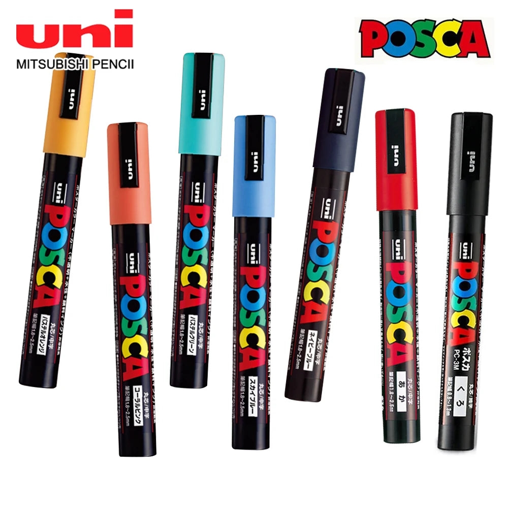 Acrylic Paint Markers – Permanent Art Pens for Rock, Glass & Fabric