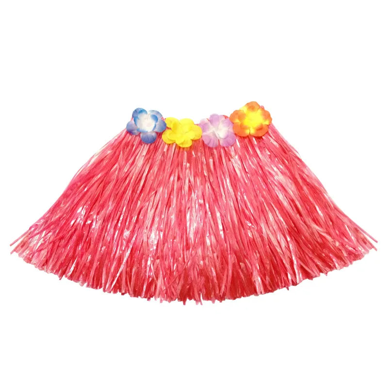 30CM/40/CM for Child 60CM for Women Grass Skirts Hula Skirt Hawaiian costumes  Ladies Dress Up Festive & Party Supplies