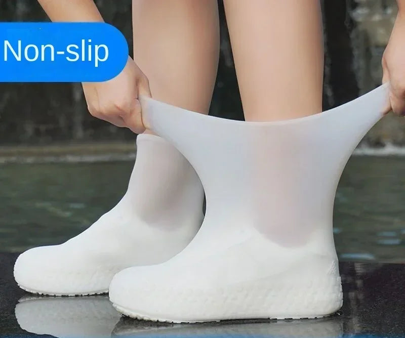 Waterproof Shoe Covers – Reusable Latex Rain Shoe Protectors