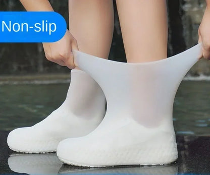 Waterproof Shoe Covers – Reusable Latex Rain Shoe Protectors