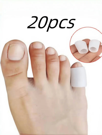 Silicone Toe Protectors – Soft Gel Cushion Foot Pads