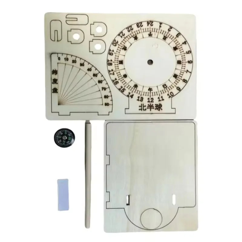 Wooden Sundial Kit
