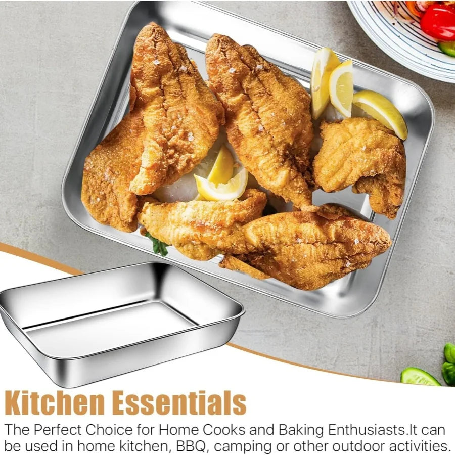 Stainless Steel Food Container with Lid – Sealed Lunch Box