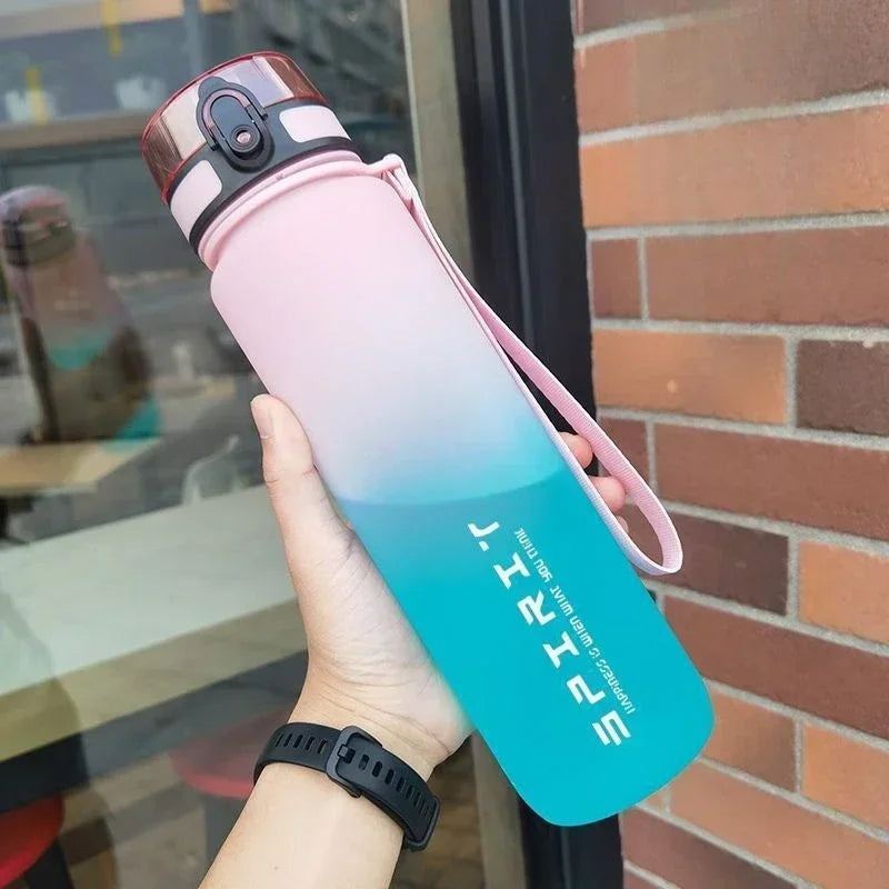1 Liter Water Bottle Large Capacity Sports Gym Bottle