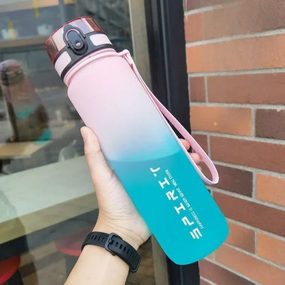 1 Liter Water Bottle Large Capacity Sports Gym Bottle