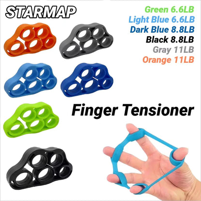 Finger Exerciser Silicone Hand Strengthener for Grip Training