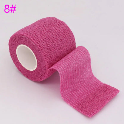 Self Adhesive Elastic Bandage Sports Wrap Tape 4.8m