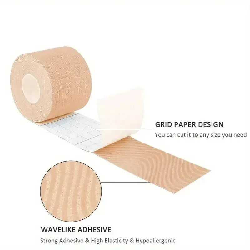 Kinesiology Tape Waterproof Athletic Sports Tape for Gym & Tennis