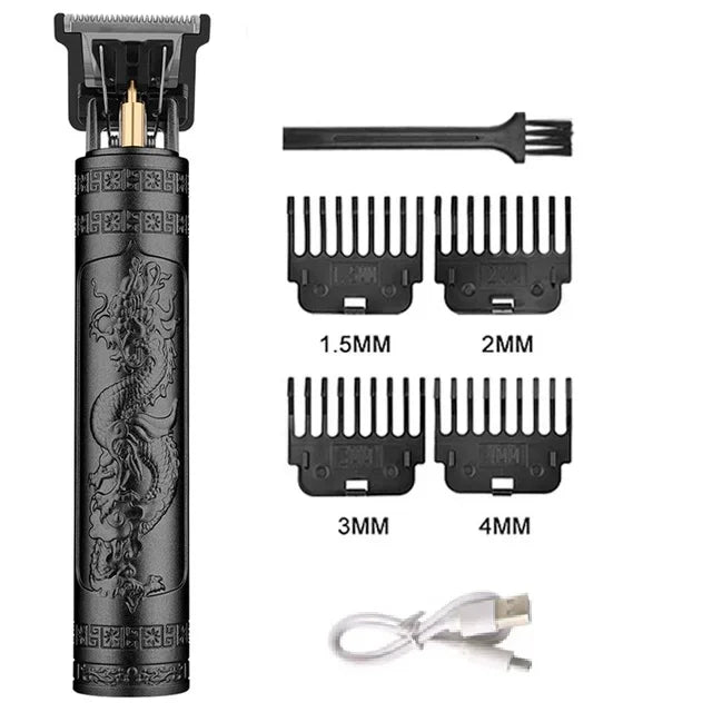 Rechargeable Hair Clipper for Men, Beard & Nose Trimmer Kit