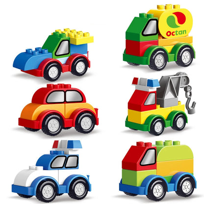 Train Building Blocks Set – Railway Track Model Construction Toy