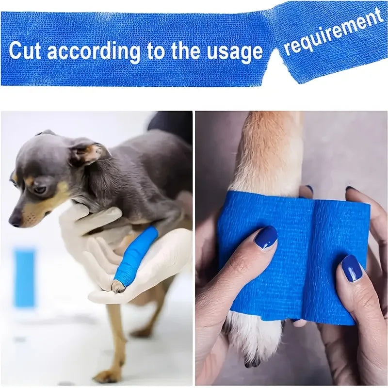 Self Adherent Sports Tape – Elastic Athletic Bandage Wrap