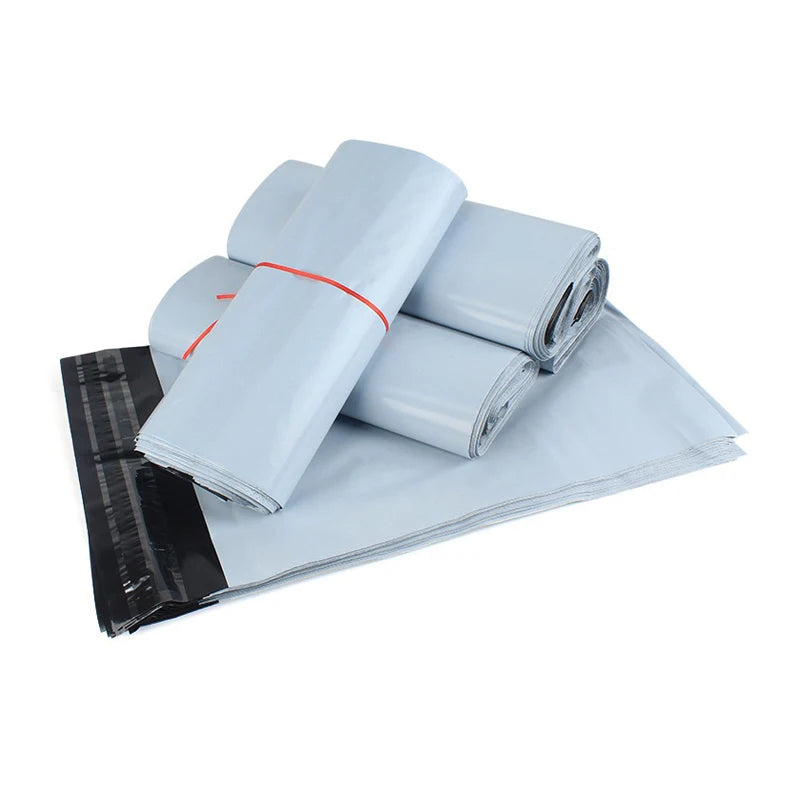 White Poly Mailer Bags – Self-Adhesive Shipping Envelopes 50 Pack