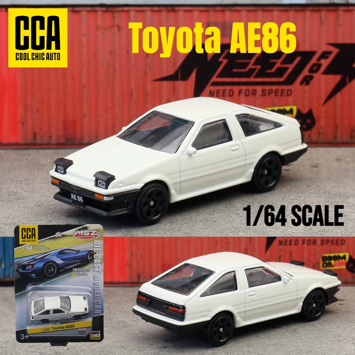 1:64 Diecast Car Model – Metal Scale Collectible Vehicle