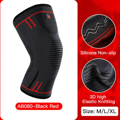 Compression Knee Sleeve Breathable Support for Basketball & Running