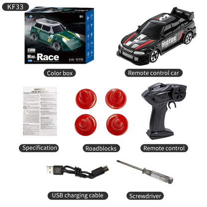 1:64 RC Drift Car – Mini Remote Control Racing Car