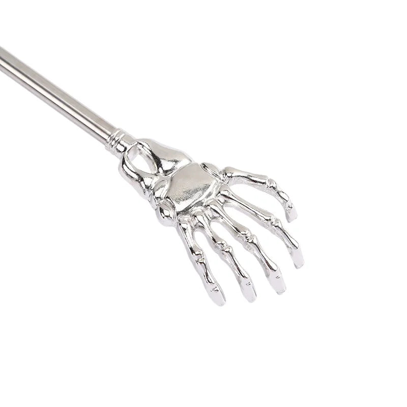 Extendable Back Scratcher, Telescoping Stainless Steel Long Handle